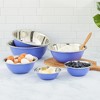 Joyful By Joyjolt Kitchen Mixing Bowls. 5pc Glass Bowls With Lids Set –  Neat Nesting Bowls - Black : Target