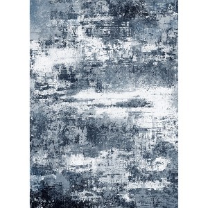 Area Rugs for Living Room Bedroom, Modern Abstract Washable Large Soft Rug, Low Pile Non Slip Carpet Home Decor Aesthetic - 1 of 4