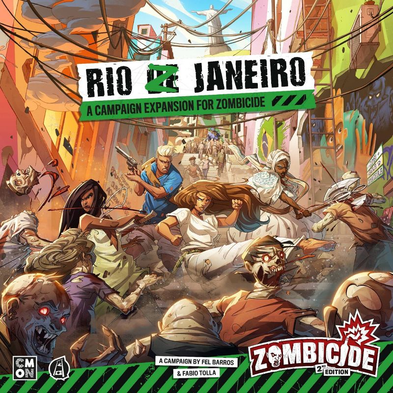 CMON Zombicide: Rio Z Janeiro Board Game, 1 of 7