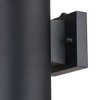 Vaxcel Chiasso 2 - Light Wall Light in  Textured Black - 4 of 4