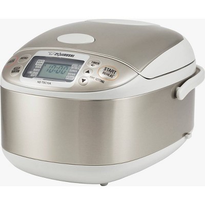 Zojirushi 6c Automatic Rice Cooker & Steamer - Black - Nhs-10ba : Target