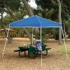 Z-Shade 10 by 10 Foot Instant Blue Pop Up Shade Canopy Tent Shelter for Outdoor and Indoor Use, 64 Square Foot Coverage - 4 of 4