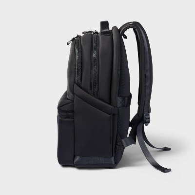 Faux Neoprene; Backpack Black - All In Motion