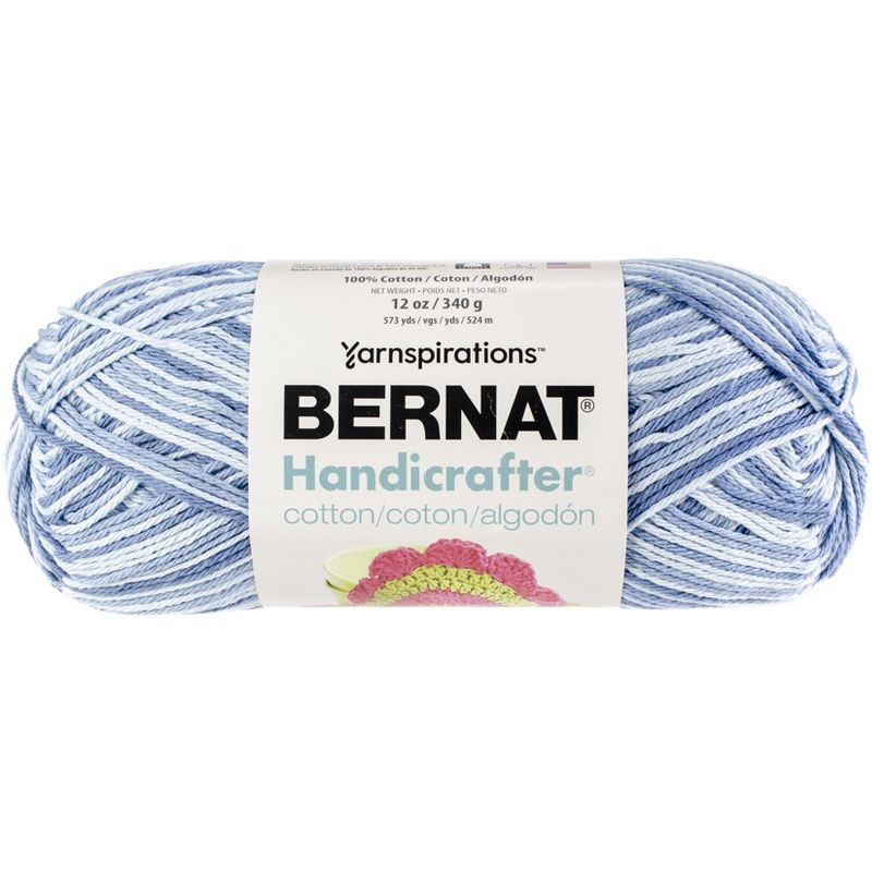 Bernat Handicrafter Cotton Yarn 340g - Ombres, 1 of 3