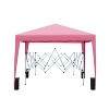 Patti 10x10ft Patio Pop Up Gazebo Canopy with 4pcs Weight Sand Bag and Carry Bag, Outdoor Furniture - Maison Boucle - 2 of 4