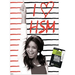 Trends International Disney High School Musical (2006) - I Heart HSM: Gabriella Unframed Wall Poster Prints - 1 of 4