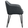 Zuo Braxton Dining Chair (Set of 2) Vintage Gray - 3 of 4