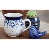 Blue Rose Polish Pottery Ceramika Artystyczna Bubble Mug - 2 of 2