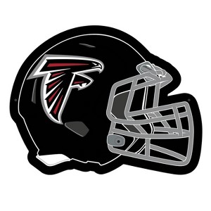 Evergreen Ultra-Thin Edgelight LED Wall Decor, Helmet, Atlanta Falcons- 19.5 x 15 Inches Made In USA - 1 of 4