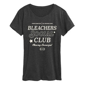 Women's - Instant Message - Bleachers Social Club Short Sleeve Graphic T-Shirt - 1 of 4
