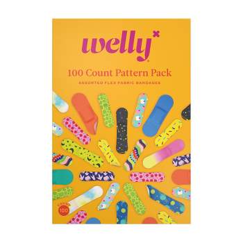 Welly Flex Fabric Bandages Pattern Pack - 100ct