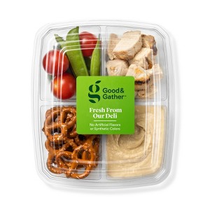 Grilled Chicken & Hummus Snacker - 5oz - Good & Gather™ - 1 of 3