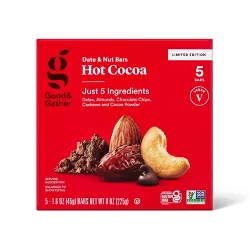 Hot Cocoa Date and Nut Bar - 5ct - Good & Gather™