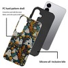 BONGEEK Case Compatible with Samsung Galaxy S25,Scratch Resistant Hybrid 2-Layer Hard Shell Bright Phone Case, Autumn Garden Halloween - 2 of 4