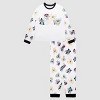 Men's Stitch Halloween 2pc Sleep Pajama Set - White - 2 of 3
