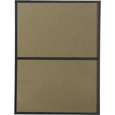 Elegant Silver Rectangular Metal Frame Mirror 24x32