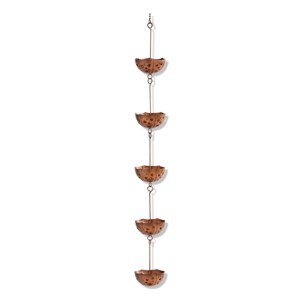 tagltd Umbrella Rain Chain Downspout Outdoor Use 102 inches - 1 of 3