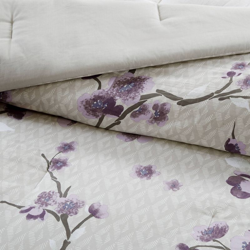 Sakura Cotton Comforter Set 8pc, 4 of 8