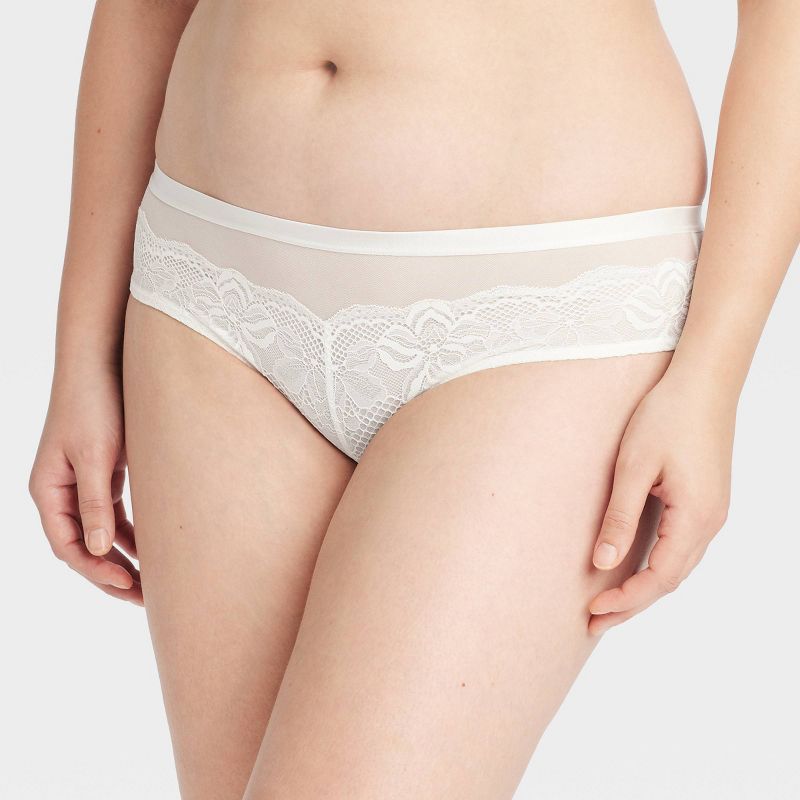 Women's Lace and Mesh Cheeky Underwear - Auden™, 5 of 8