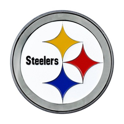 steelers logo black and white