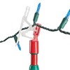 Simple Living Solutions Set of 25 Ladderless Red and Green Light Hanging Kit, 11ft - image 3 of 4