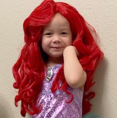 Toddler 2025 red wig