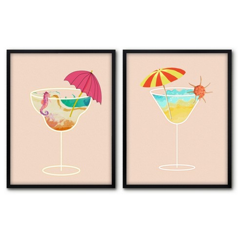 Canvas Home Margarita Glass, Set of 4