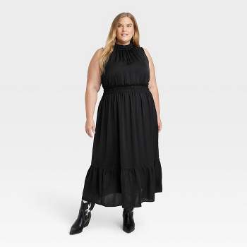 Women's Tank Satin Wrap Dress - Knox Rose™