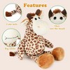 BenBen Giraffe Stuffed Animal, 12” Baby Giraffe Plush Toy, Cute Plushie Gift for Kids - 3 of 4