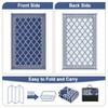 Outdoor Rug, Waterproof Reversible Patio Carpet,  Print Camping Rug, Geometric RV Mat for Deck, Balcony, Picnic & Beach - 4 of 4