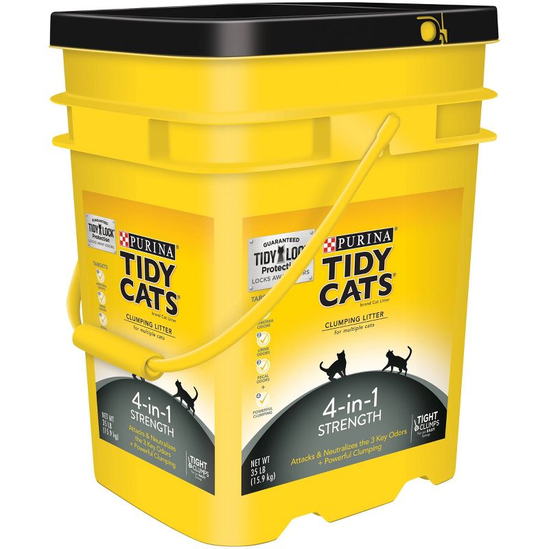 Purina Tidy Cats  4-in-1 Strength Multi-Cat Clumping Litter, 3 of 5