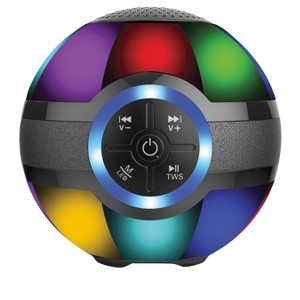 TOPTECH BRAZE-4 Portable 3" Bluetooth Speaker with 7-Color LED Lights & Powerful Sound - 1 of 4