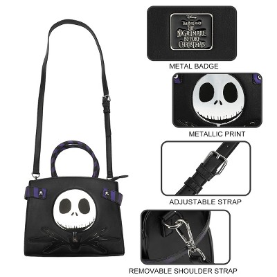 Сумки The Nightmare Before Christmas Nightmare Before Christmas Jack Skellington Movie Character Black Purse — фото 3