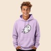 Dalix Giant Ghost Embroidered Hoodie Soft Fleece Hood Sweatshirt Mens - 2 of 4
