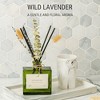 Craft & Kin Reed Diffuser Set With Flower For Home - 2 of 4