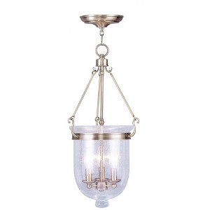 Livex Lighting Jefferson 3 - Light Chandelier in  Polished Brass - 1 of 1