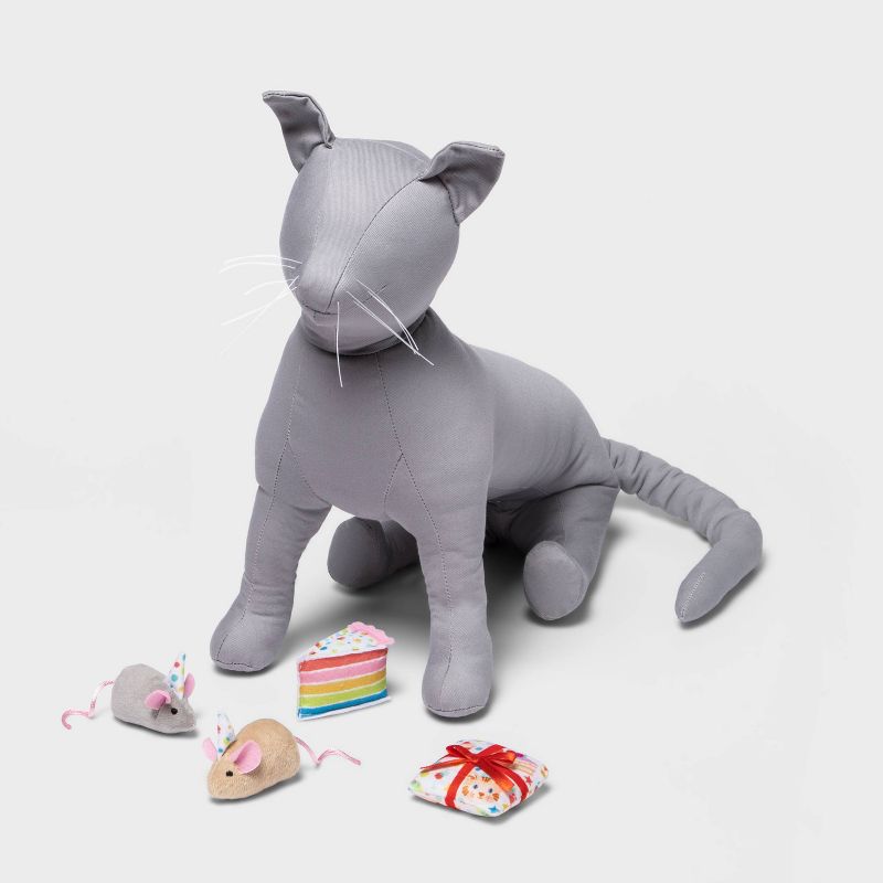 Birthday Celebration Cat Toy Set - 4pk - Boots &#38; Barkley&#8482;, 3 of 5