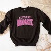 Simply Sage Market Women's Graphic Sweatshirt Varsity Little Bit Dramatic - 3 of 3