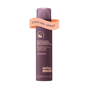 Niches & Nooks, Dry Your Nooks Sweat Absorbing Chafing Barrier Spray - Soft Clementine - 2 fl oz - 1 of 4