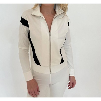 Women's Vicki Color Block Zip-up Jacket - PEACE of CLOTH