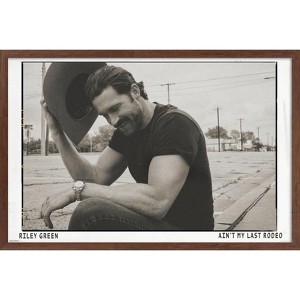 Trends International Riley Green - Ain't My Last Rodeo Framed Wall Poster Prints - 1 of 4