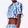 Women's Cropped Bows Top - Bela Brand - 3 of 4