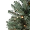 Northlight Real Touch™ Pre-Lit Artificial Full Fairbanks Alpine Christmas Tree - 6.5' - Clear Lights - 3 of 4