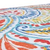 2pc Outdoor Lumbar Throw Pillow Set Ummi - Pillow Perfect: Weather-Resistant, Abstract Paisley Design - 3 of 4