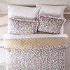 Lush Décor Full/Queen Lola Block Print Ruffle Reversible Floral Quilts Purple - 4 of 4