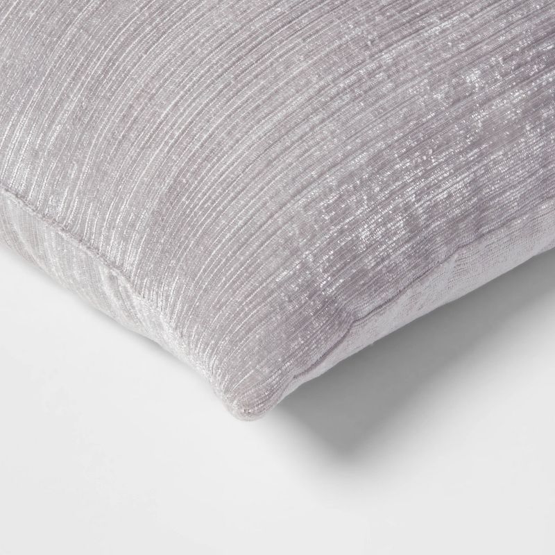 Velvet Rib Textured Throw Pillow - Threshold™, 4 of 7