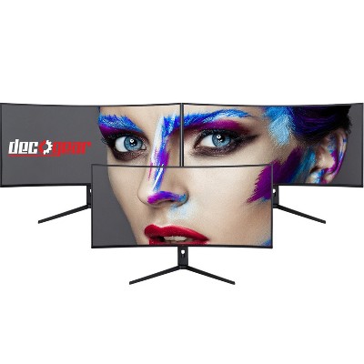 Deco Gear 40" Curved Ultrawide Nano IPS Monitor, 5120x2160 5K2K, 21:9, HDR10, 3-Pack