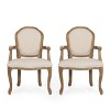 2pk Baldner Traditional Upholstered Dining Chairs - Christopher Knight Home - 2 of 4