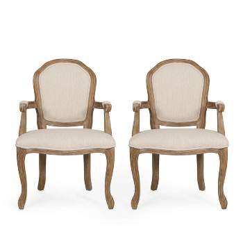 2pk Baldner Traditional Upholstered Dining Chairs - Christopher Knight Home