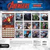 Trends International 2025 Avengers Bilingual French Wall Calendar: Monthly 12x12" Paper, Multicolored, Saddle Stitch Binding - 3 of 4